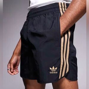 Adidas Originals [S] Adicolor Classics Sprinter Shorts Black/Cardboard JY1270